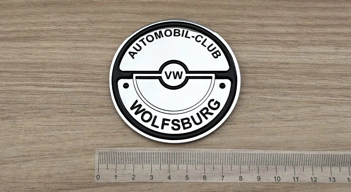 Emblem Automobile club - WOLF BURG - VW