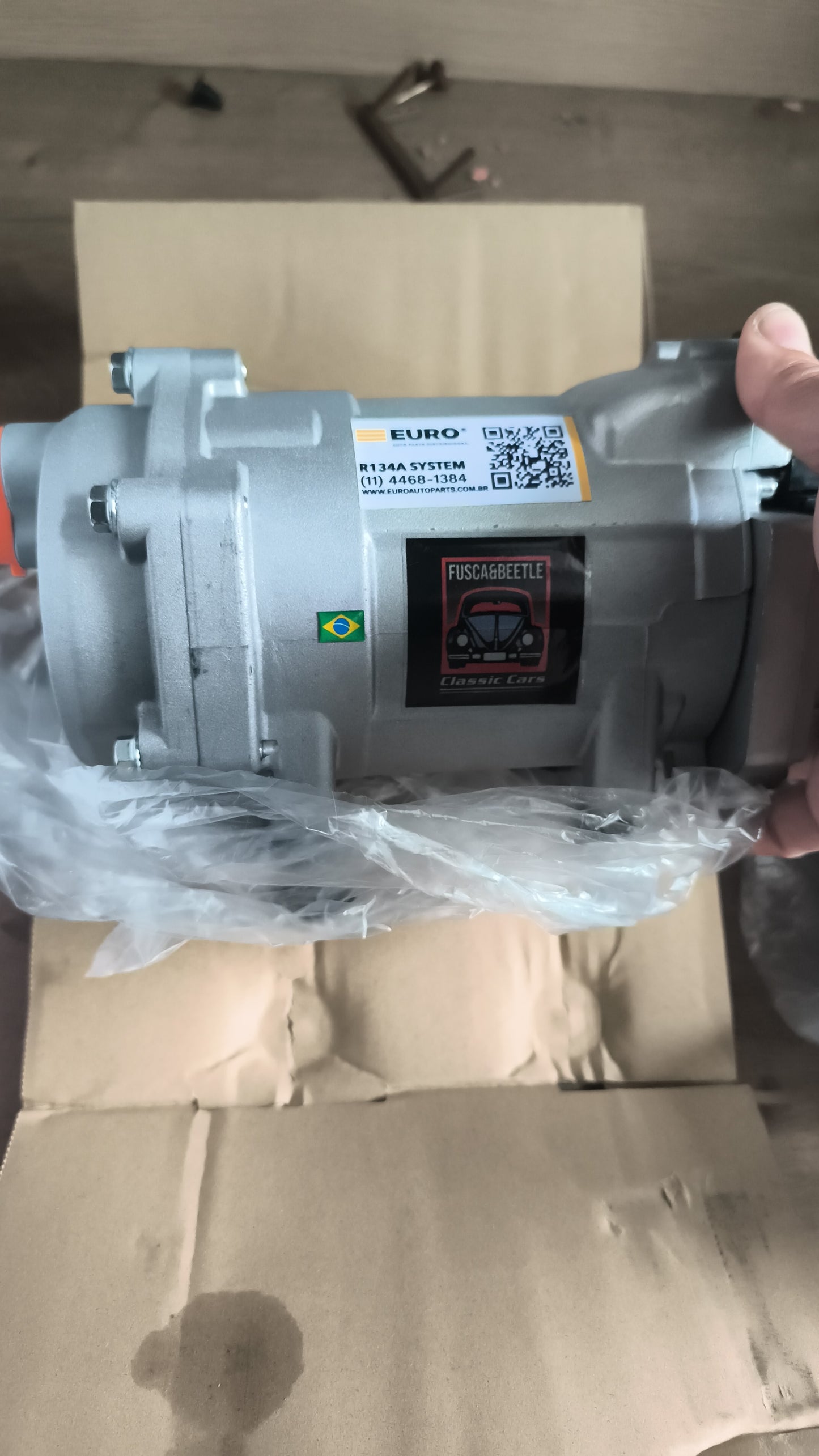 Ar Condicionado Elétrico 12V بيتل فوسكا 1300,1302