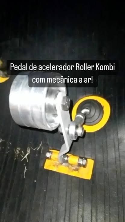 Roller accelerator for VW Kombi bus - van with screws