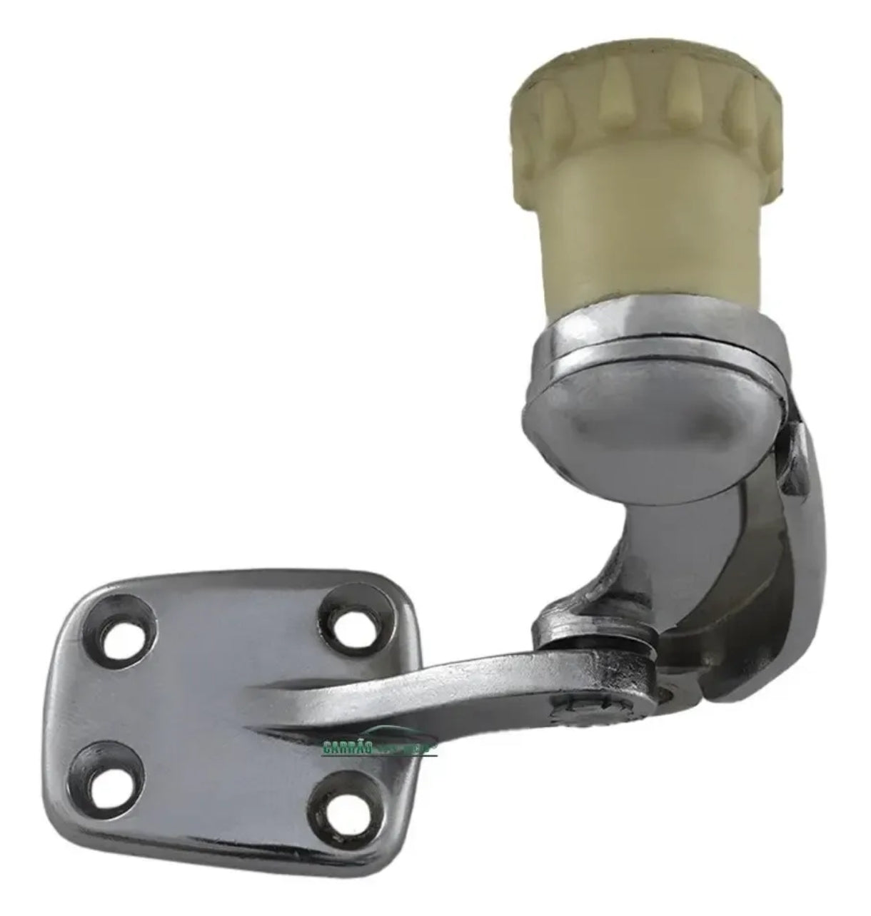 Windows latch for VW Beetle tilting windows (ivory button), ( pair ),  & Atemis brand. For Safari windows pop out