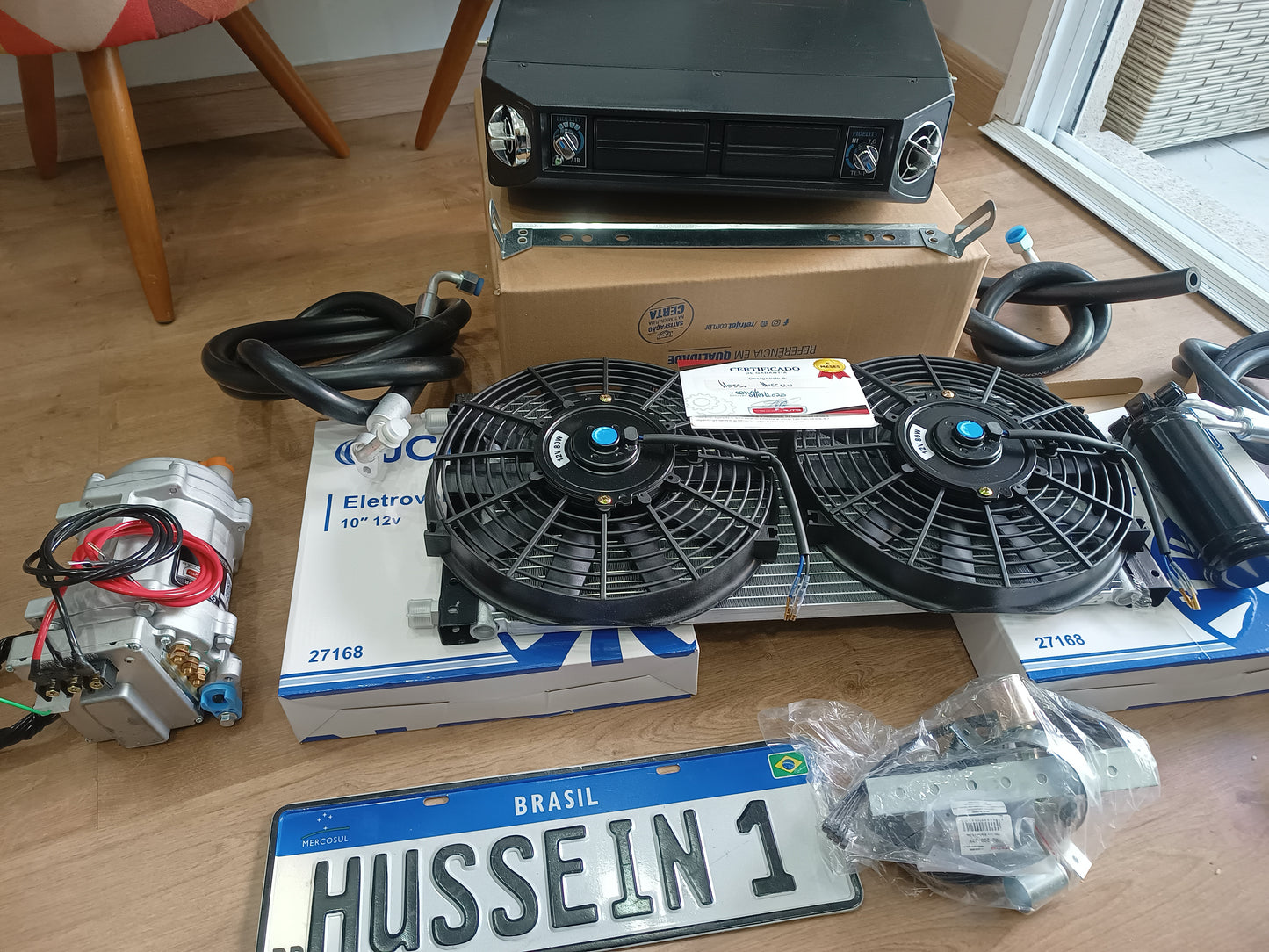 Electric air conditioning kit 12V universal adaptation VW 1300 ,1302 FITS ALL CLASSIC CARS