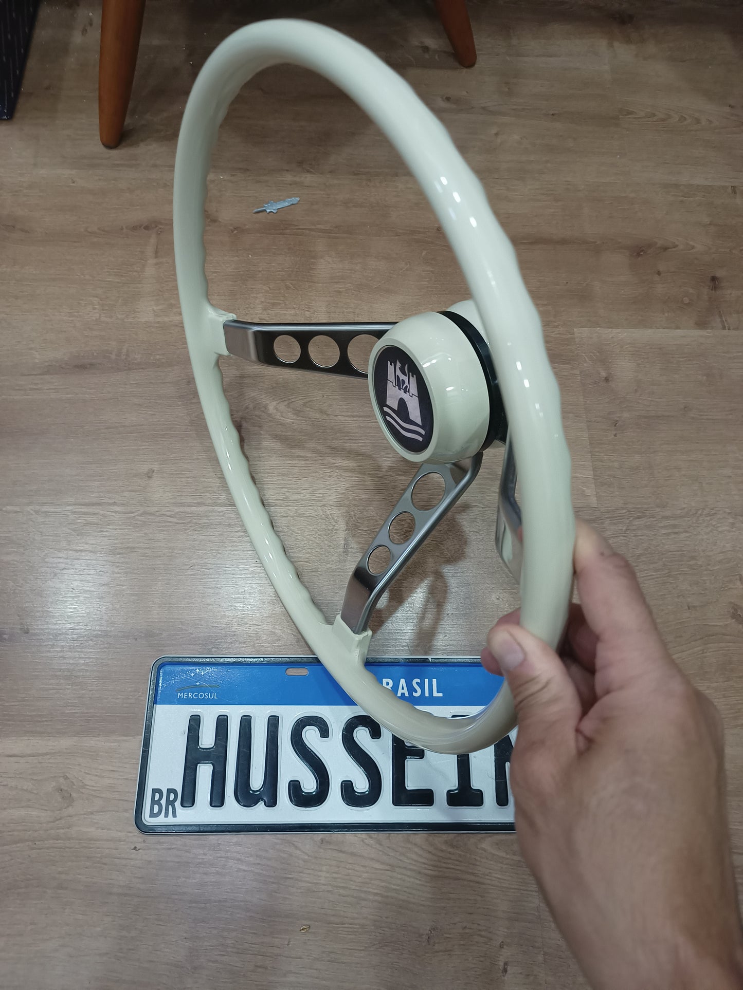 German Beetle steering wheel AIR COOLED ONLY WITH VW LOGO