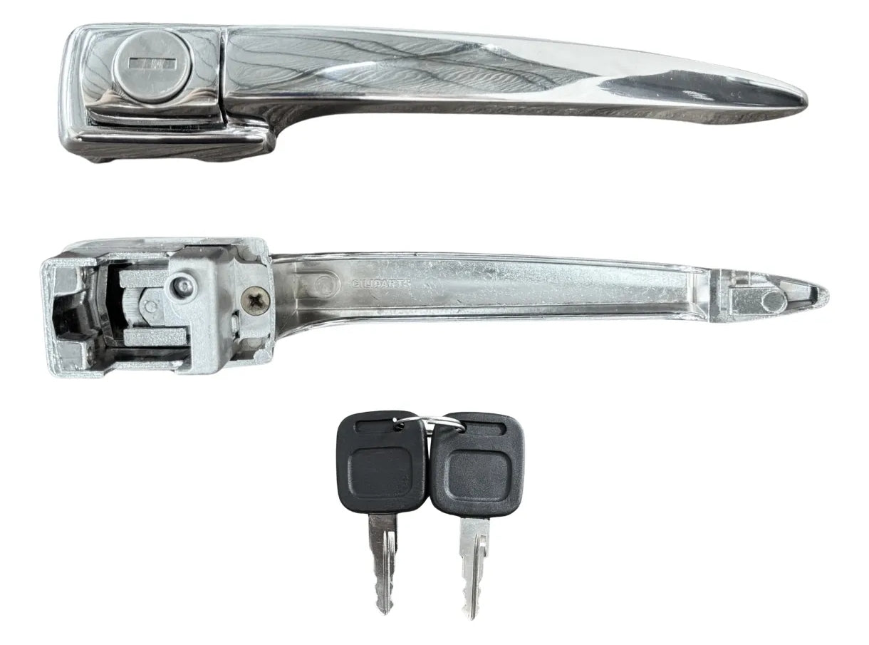 Pair of External Door Handles with Key Volkswagen 1300  E.D. 59 to 66