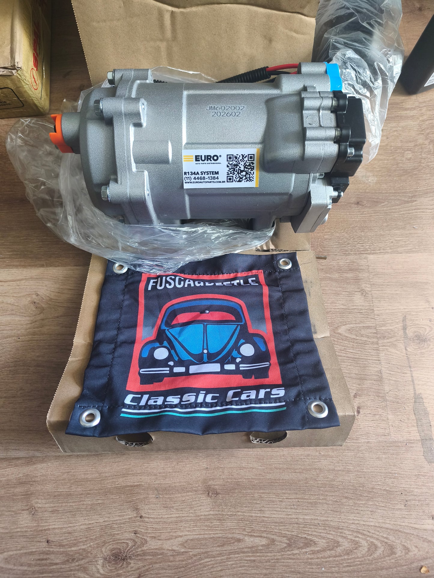 Ar Condicionado Elétrico 12V بيتل فوسكا 1300,1302