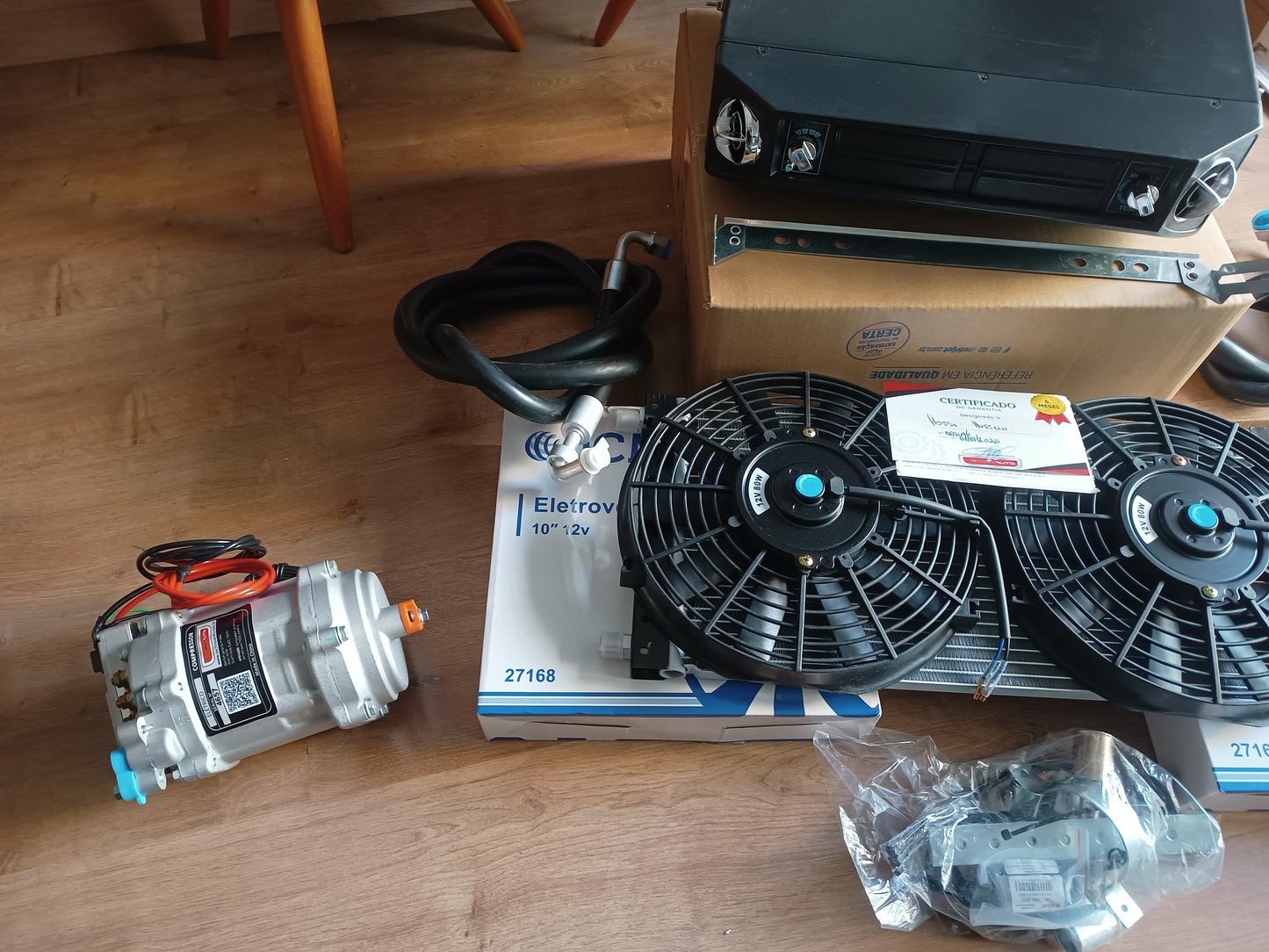 Electric air conditioning kit 12V universal adaptation VW 1300 ,1302 FITS ALL CLASSIC CARS