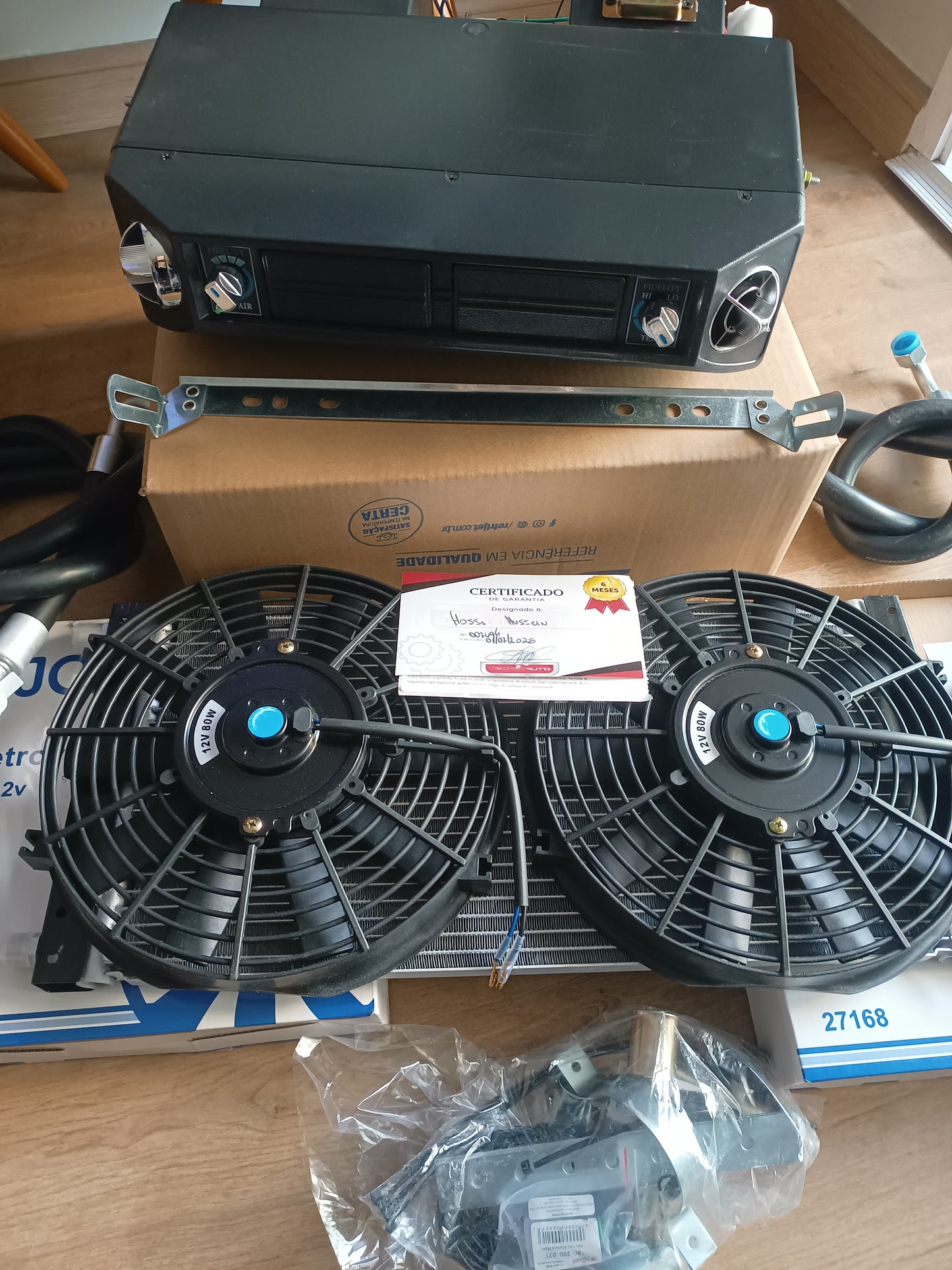 Electric air conditioning kit 12V universal adaptation VW 1300 ,1302 FITS ALL CLASSIC CARS