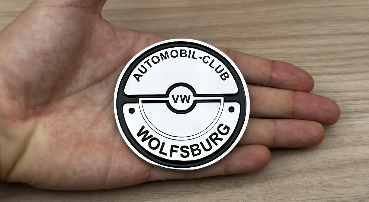 Emblem Automobile club - WOLF BURG - VW