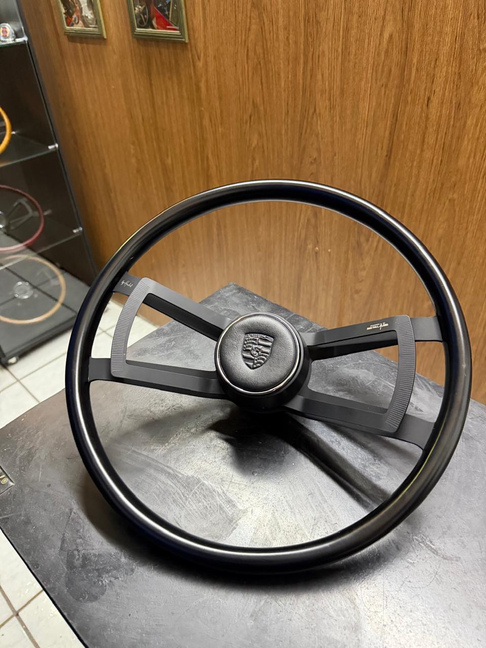 Steering wheel ( Black stone) Hinkel 711 Porsche