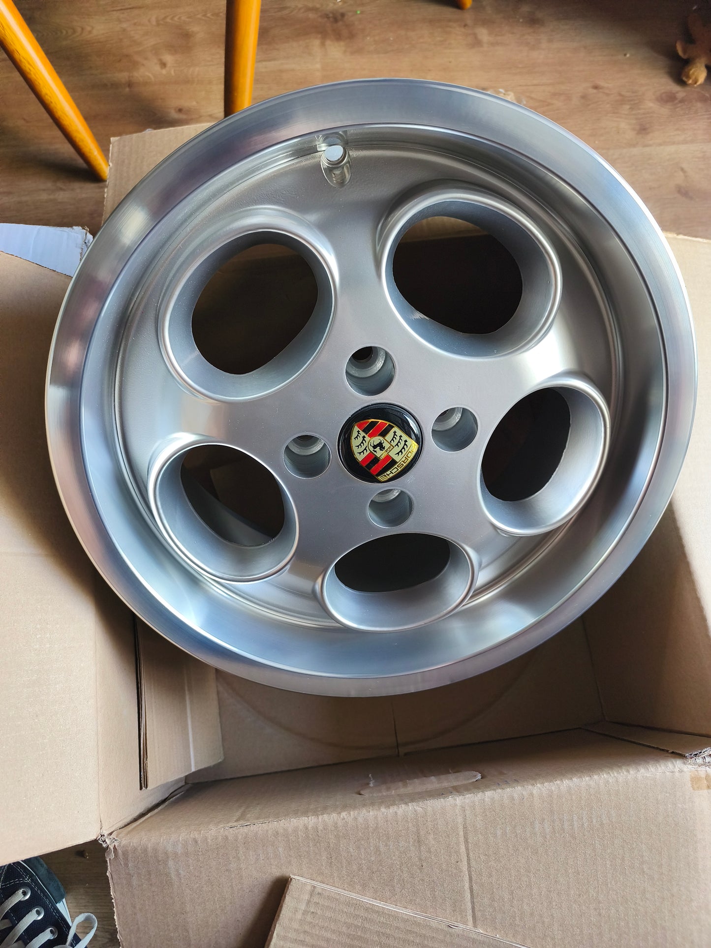 Jogo De Roda Aro 15 Porsche 4x100