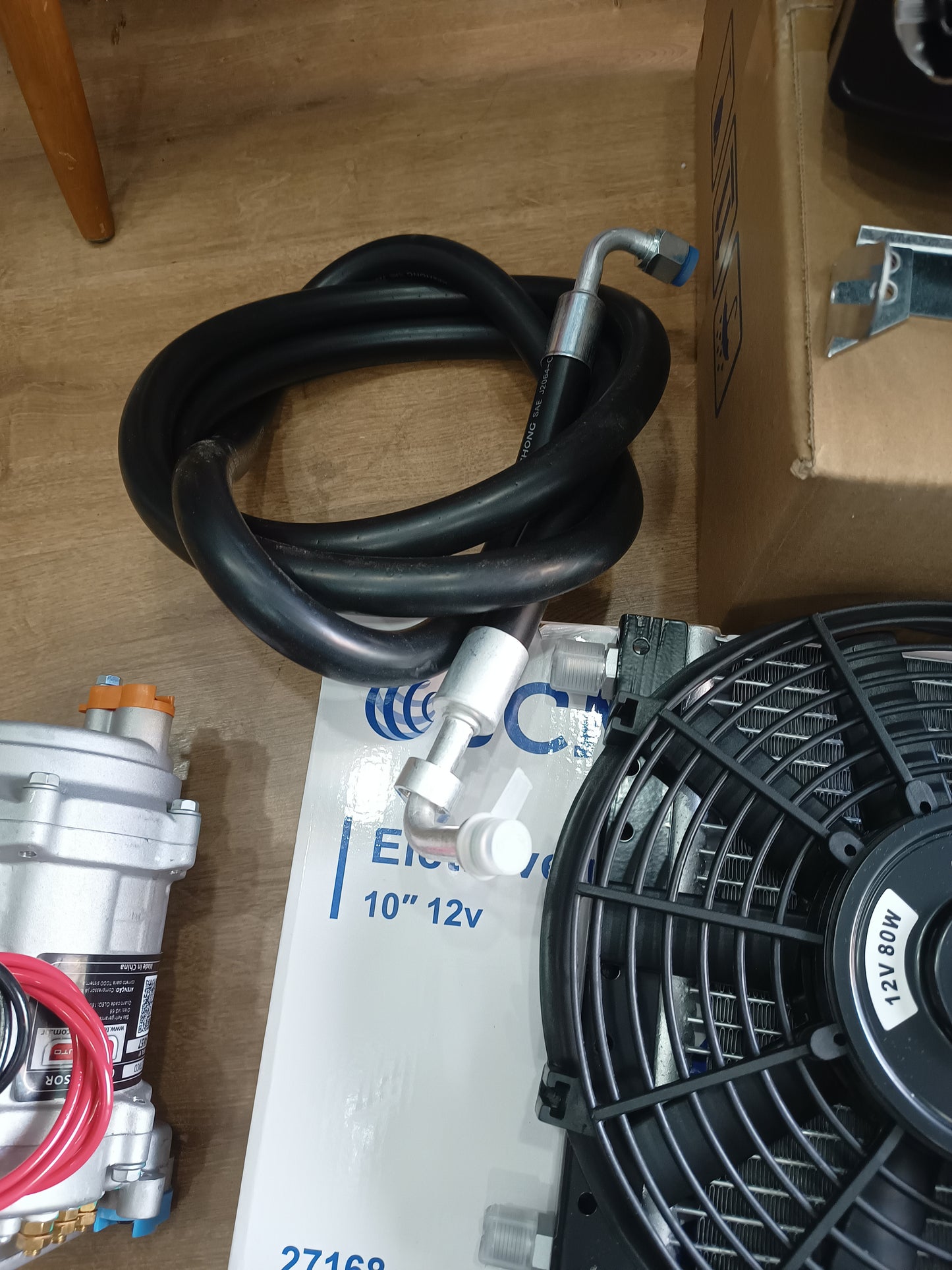 Electric air conditioning kit 12V universal adaptation VW 1300 ,1302 FITS ALL CLASSIC CARS