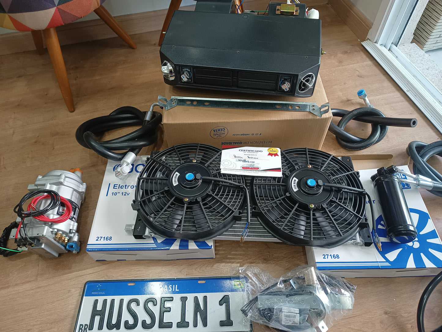 Electric air conditioning kit 12V universal adaptation VW 1300 ,1302 FITS ALL CLASSIC CARS