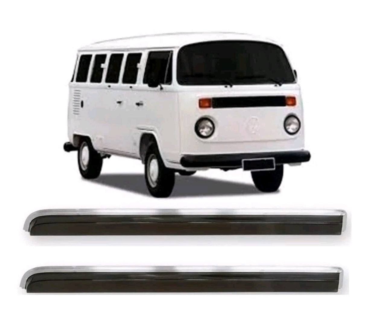 VW T2 26" 65cm Window Ventilation Shades Acrylic BUS Bay Window Transporter PAR 1968-