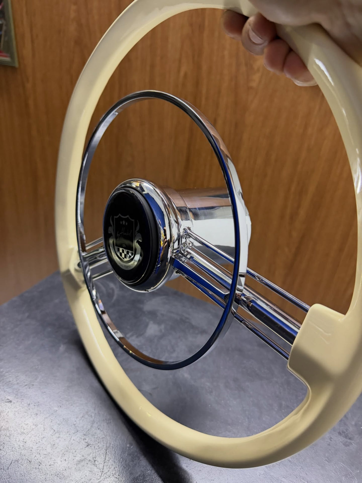 Steering wheel byHenkel SW.356A - SUPER LUXURY SERIES