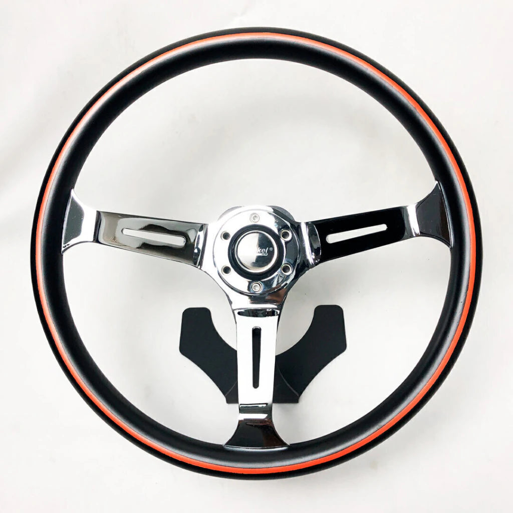 Steering wheel by Henkel GT.375 - ORANGE/VIBRANT RED TRIM