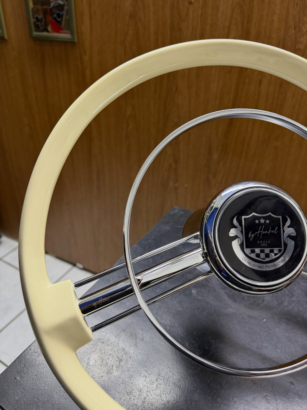 Steering wheel byHenkel SW.356A - SUPER LUXURY SERIES