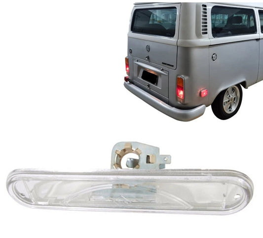 License plate light assembly, sealing lamp, VW T2 bus Kombi 1971-1979, cargo compartment.
