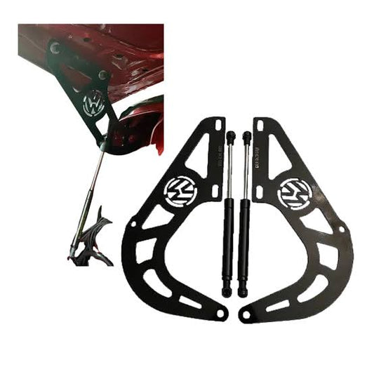 Hood Arms with Shocks - VW Beetle air-cooled