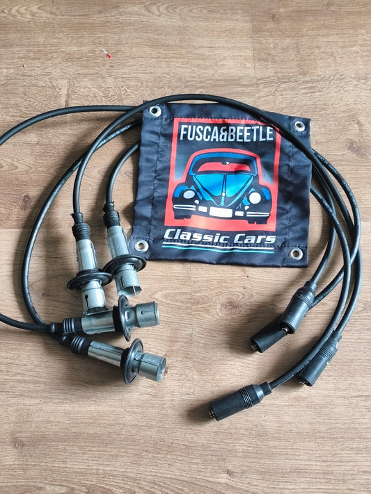 Ignition cable and spark plug assembly 27588 for VW Volkswagen Bug 1300 - 1500-1600 to 2337cc 8mm