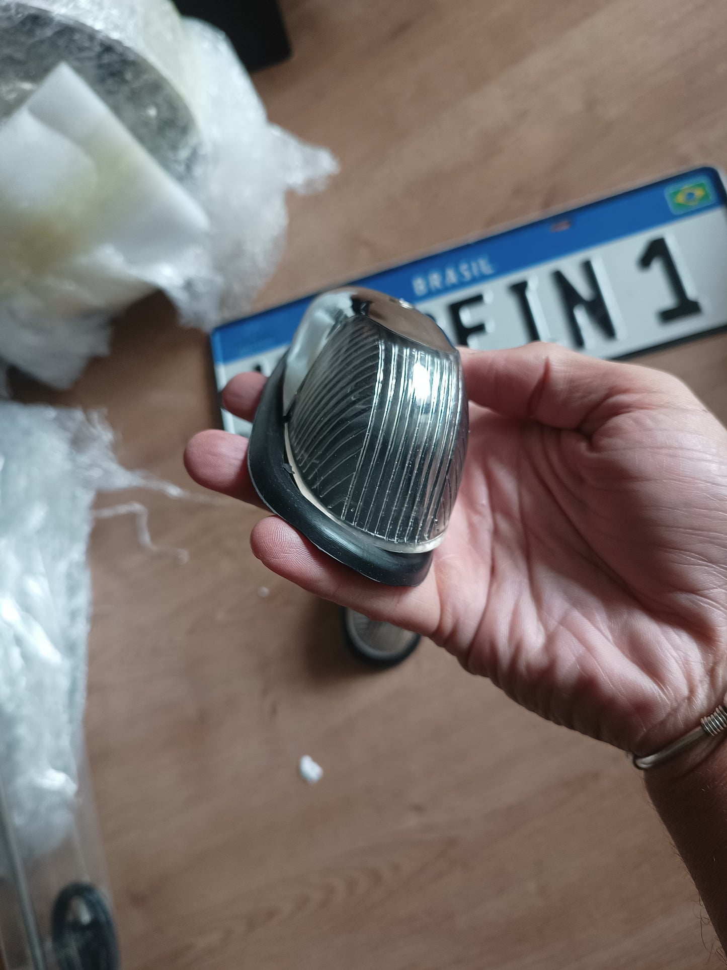 Pair of Complete Fine Turn Signals Beetle Up to 64 Yellow VW BEETLE LINE