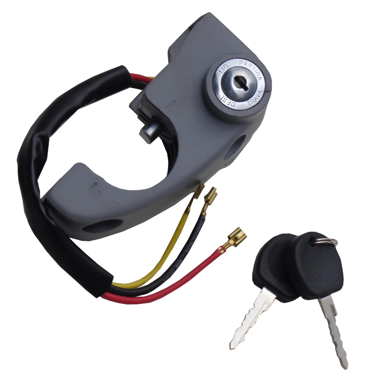 Ignition/steering lock with 2 keys compatible with Volkswagen Type 1 Bug 58-67 Ghia 58-67-