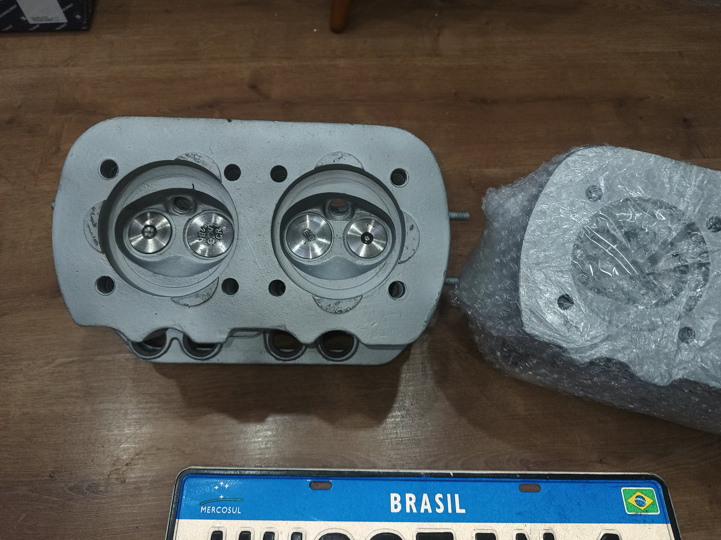 Pair of Beetle Head 1600 Old Assembled Mkf 8 Halides AIR COOLED ENGINES Complete with valves