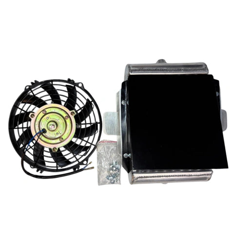 SET OF Oil cooler kit with fan with circulation pump AIR COOLED ENGINE ONLY 