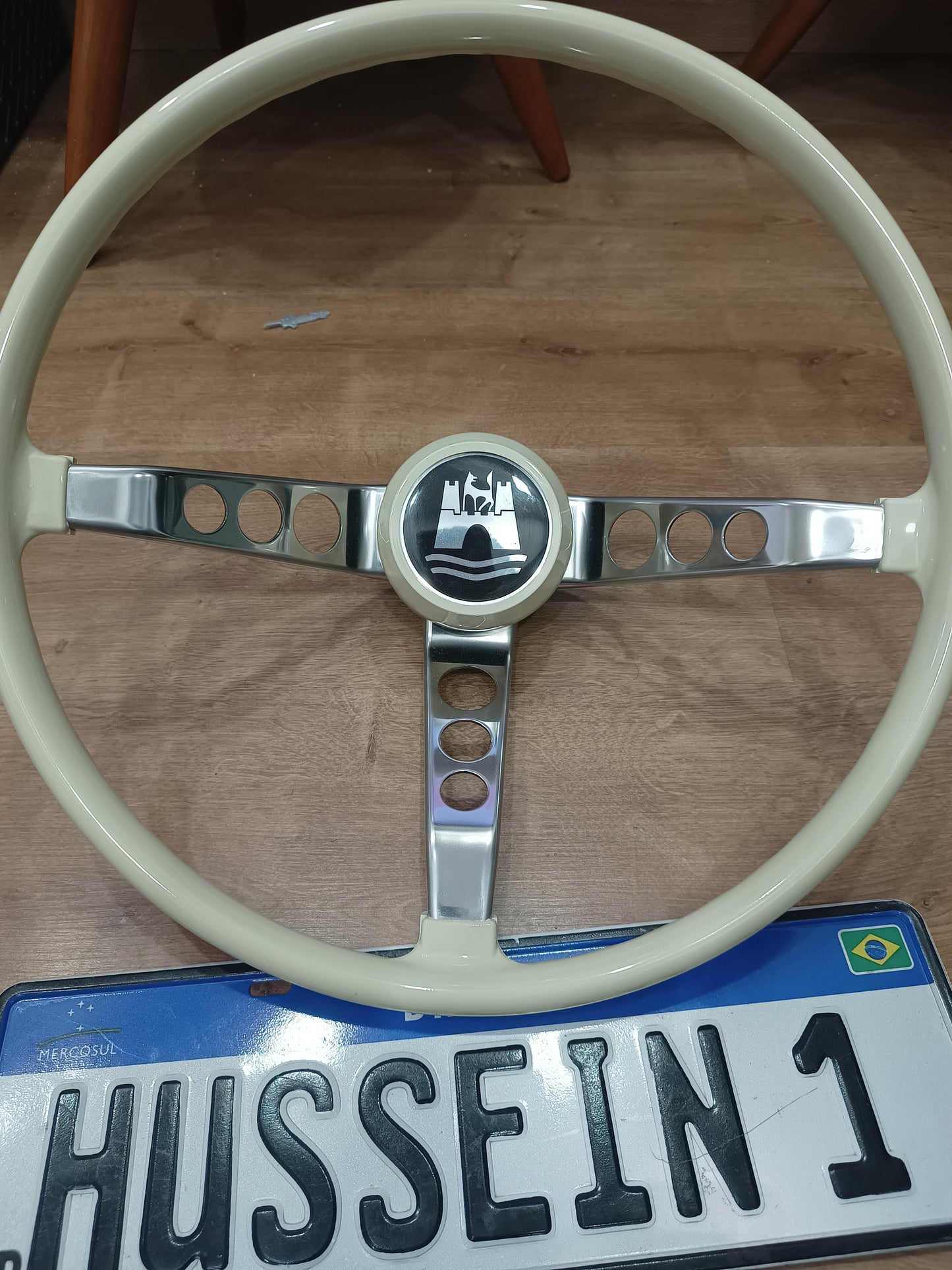 German Beetle steering wheel AIR COOLED ONLY WITH VW LOGO