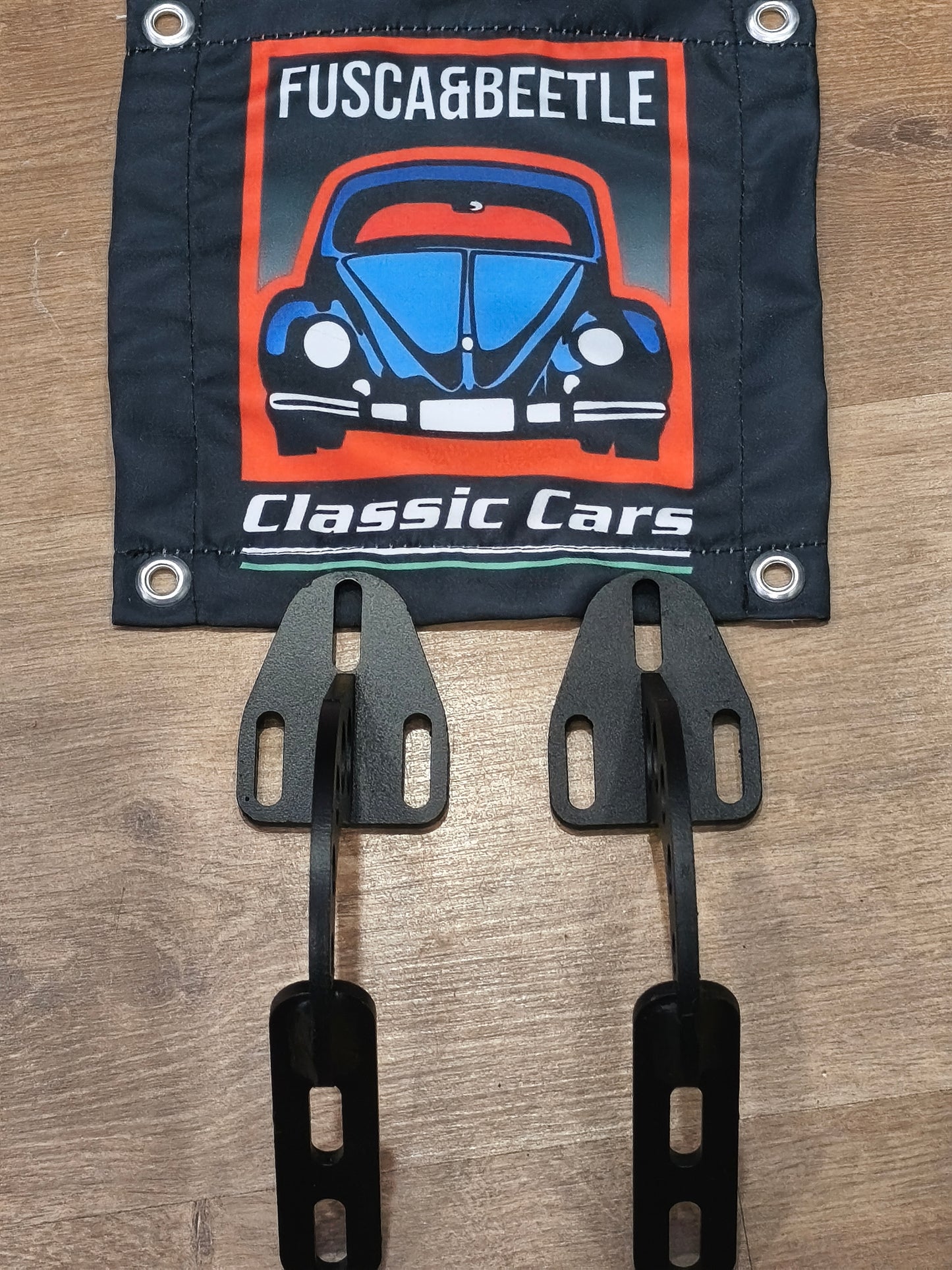 Beetle Decklid Hinge Brackets, Stock Size / Not Standoffs