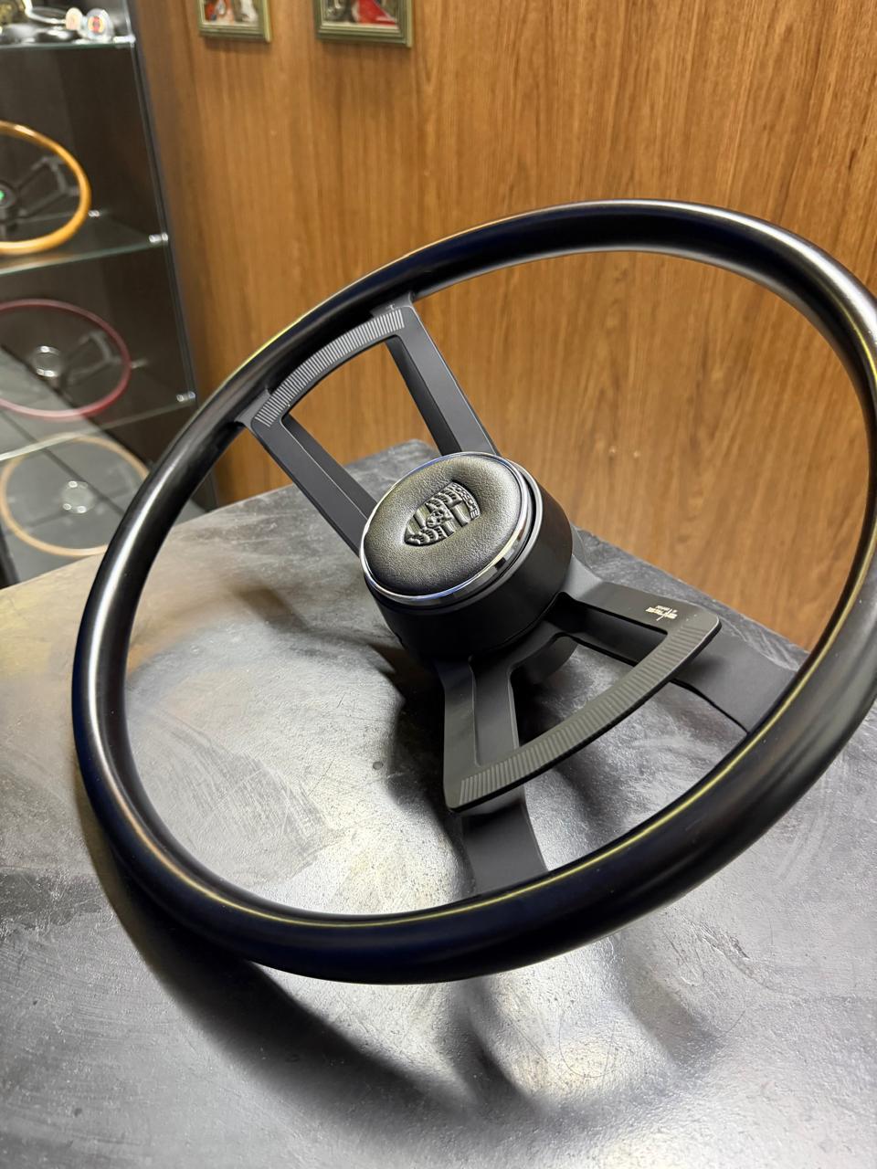 Steering wheel ( Black stone) Hinkel 711 Porsche