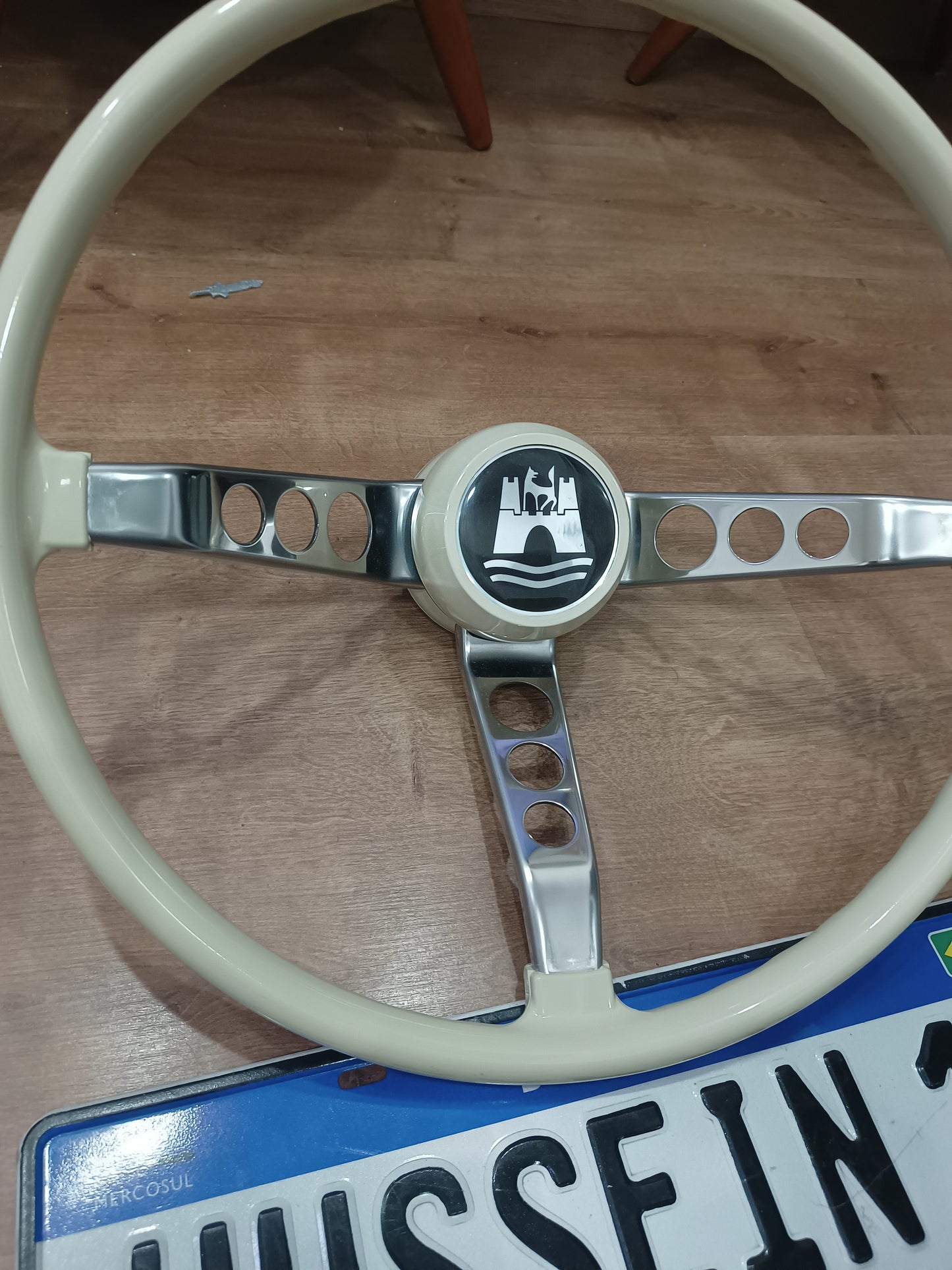 German Beetle steering wheel AIR COOLED ONLY WITH VW LOGO