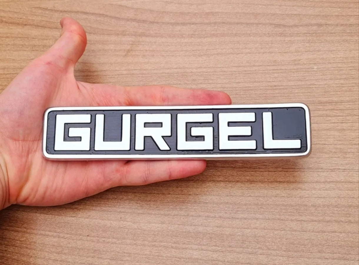 Gurgel emblem original