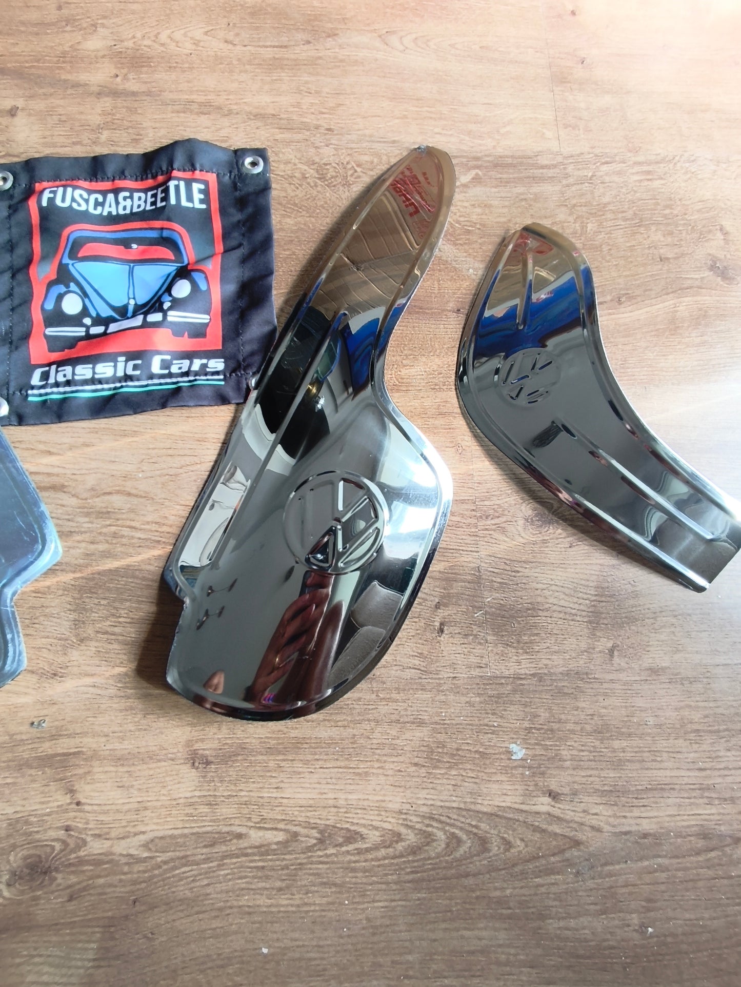 Front fender for Volkswagen Beetle, American style - Stainless steel