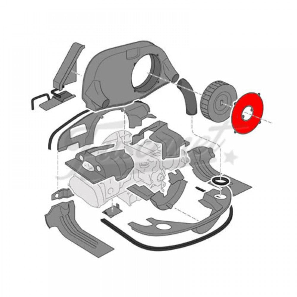 VW Bug Super Deluxe chrome body kit for air-cooled engines