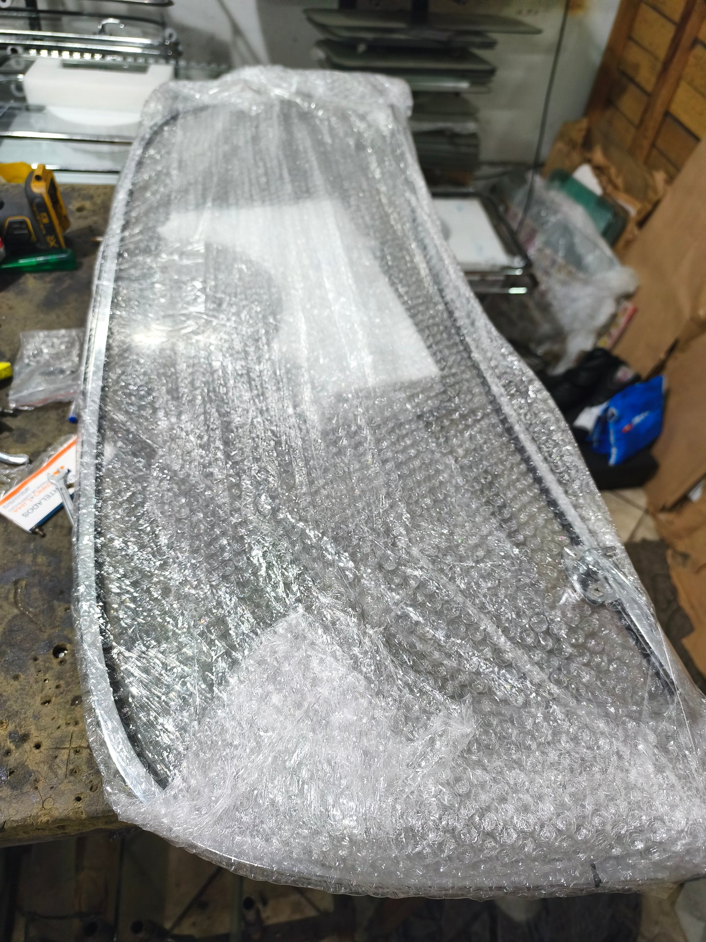 Front windshield safari for OVAL VW Beetle - Split - 1950 - 1955