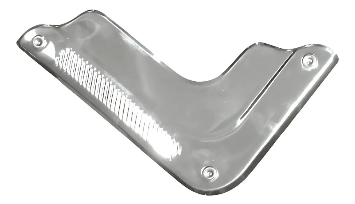 Stainless steel door corner trim for VW Beetle