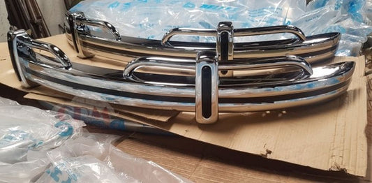 Bumpers dupla Beetle VW stainless steel model Fuscão