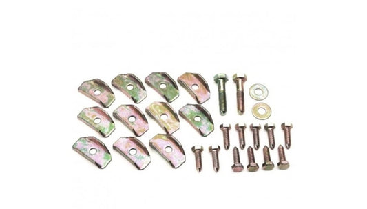 Kit de ferragens DBW 26 peças panela de assoalho para VW Beetle - 111898061Rubber chassis for VW Beetle/Brasilia Jahu