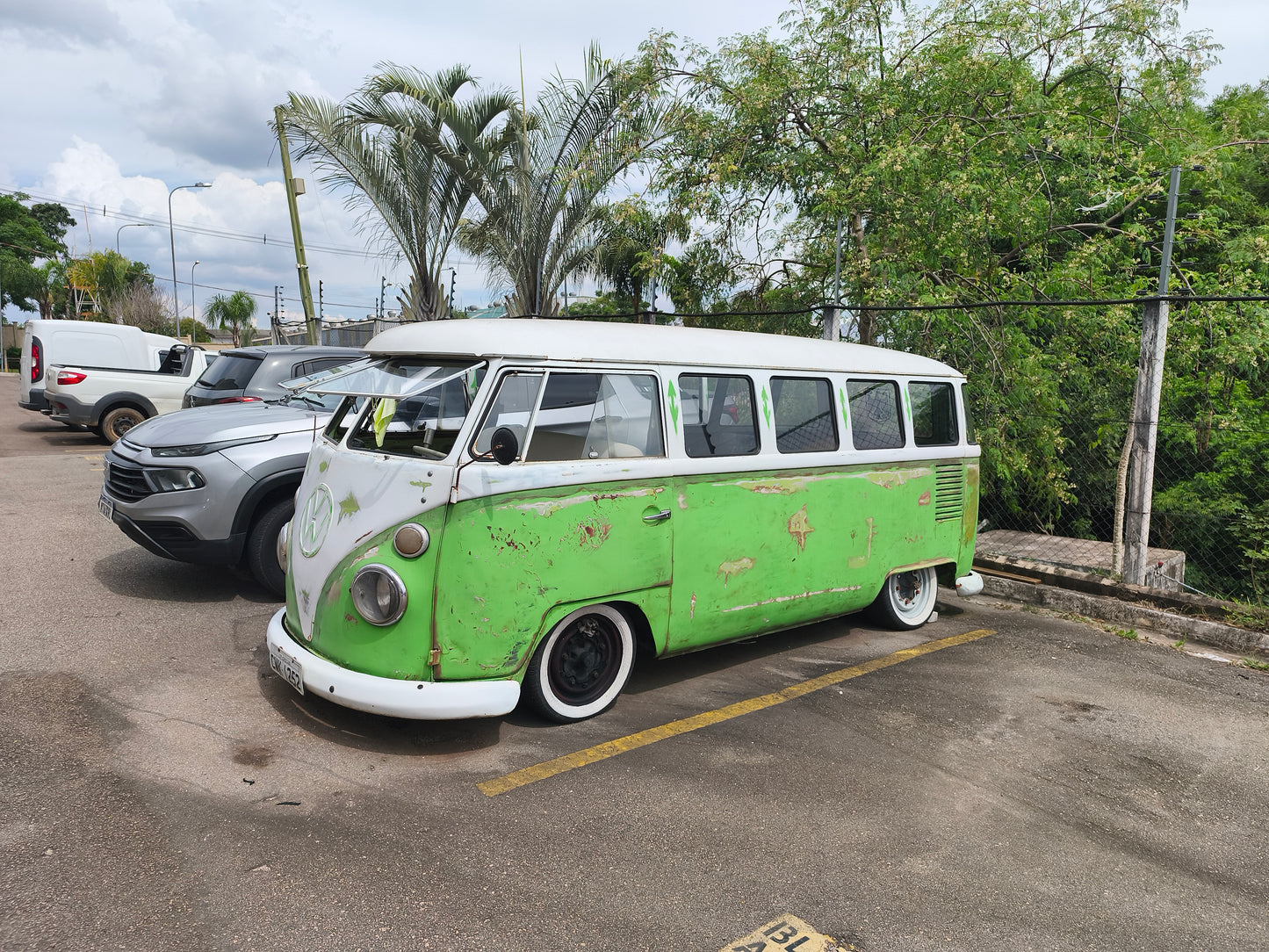 Complete Safari stainless steel window kit, type 2 adjustment, split screen, T1