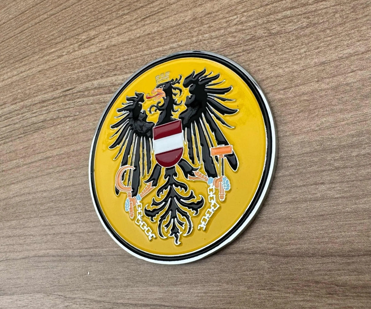 Austrian eagle emblem, Volkswagen Beetle VW