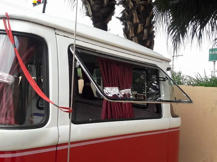 Rear Safari window for all VW Buses (classic/pickup)