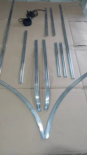 Split mesh waistline trim kit for Samba Bus, Kombi type 2 (50-63-75 ).