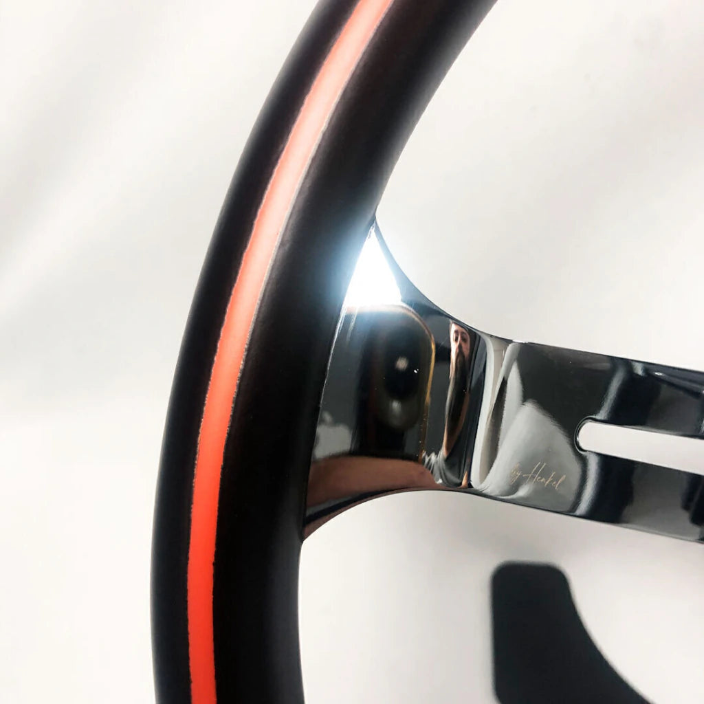 Steering wheel by Henkel GT.375 - ORANGE/VIBRANT RED TRIM