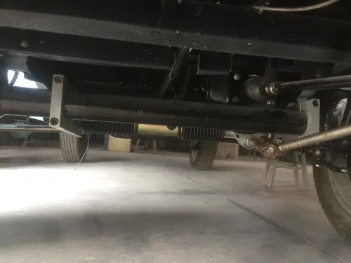 Complete semi-hydraulic steering kit for adaptation to the Kombi T2