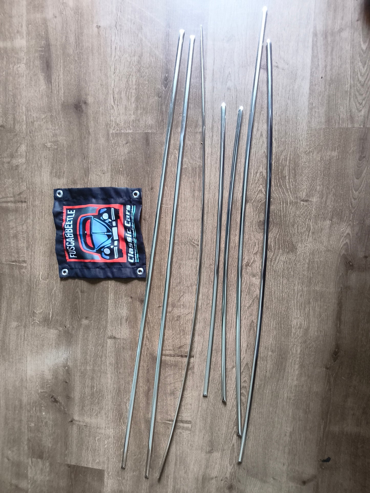 Beetle Aluminium Trim Set - Wide Model VW AR-COOLED