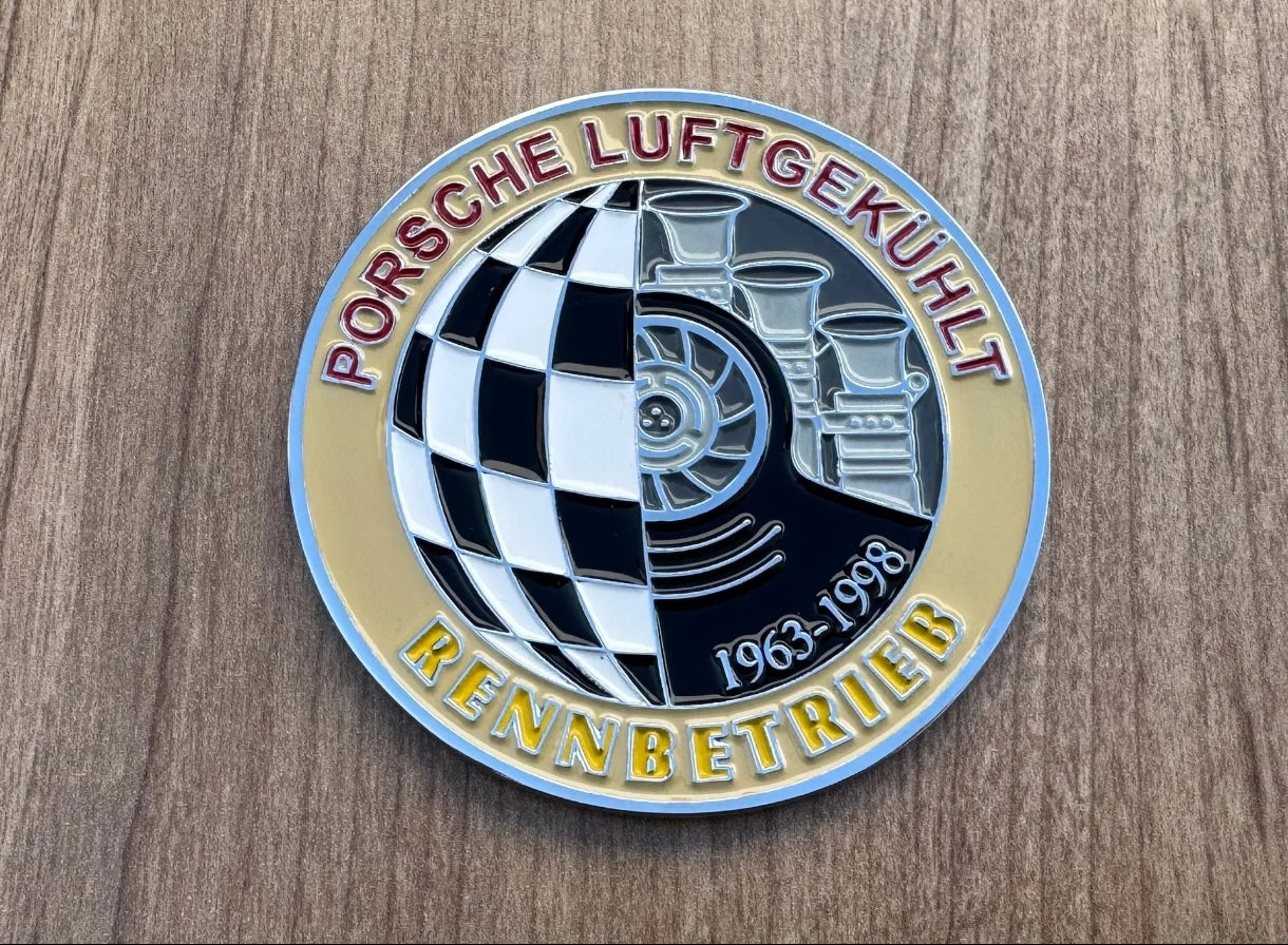 Emblema VW Beetle - Porsche 911 - Bug with Porsche system