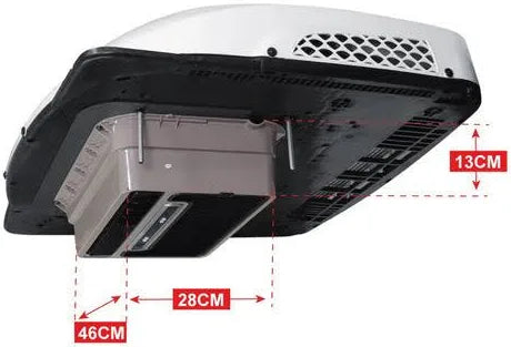12V Electric Roof Air Conditioner for Slim Inverter Motorhome - Kombi bus
