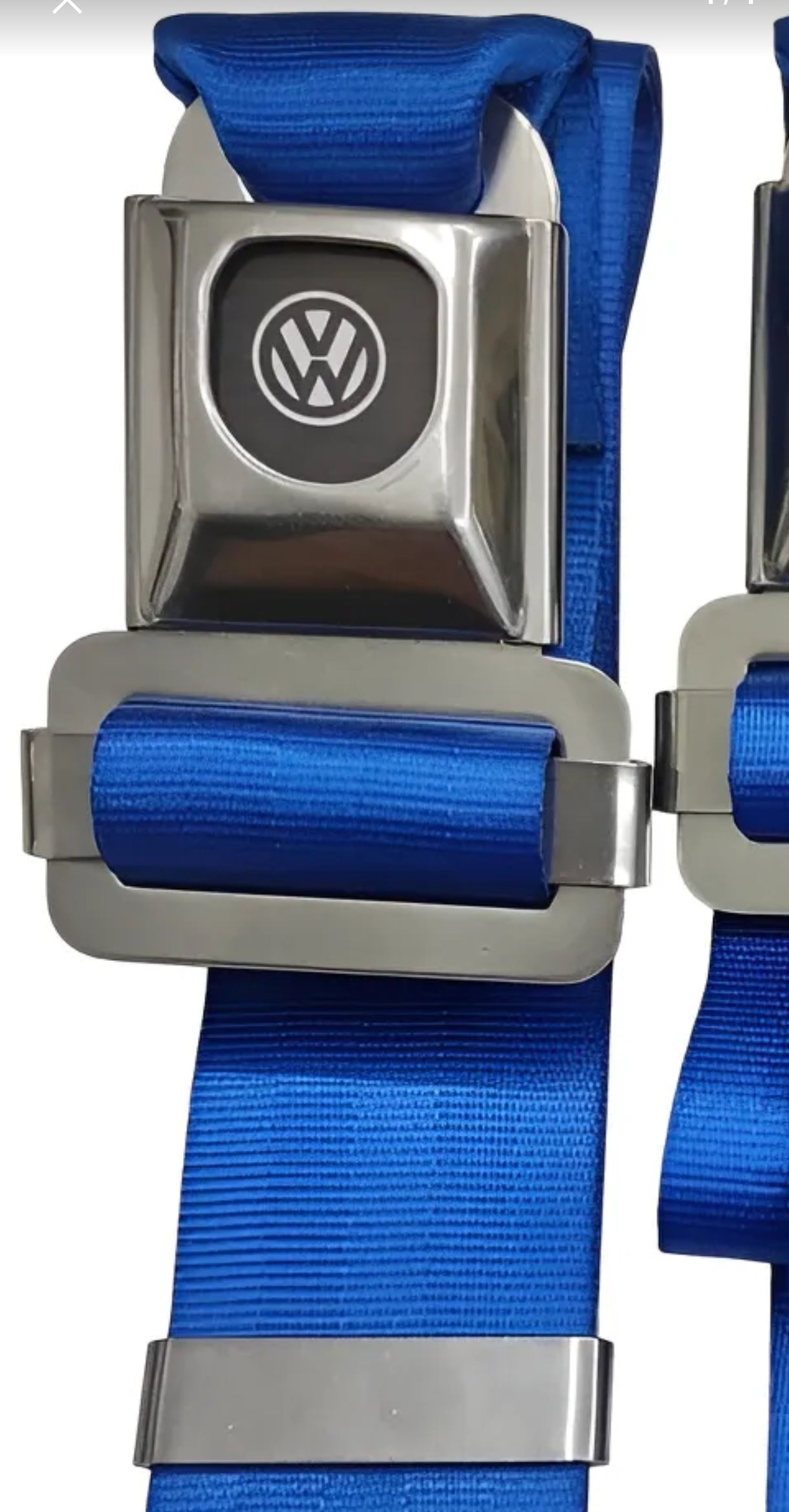 Kit seat Belt 9 pieces stainless steel with logo VW