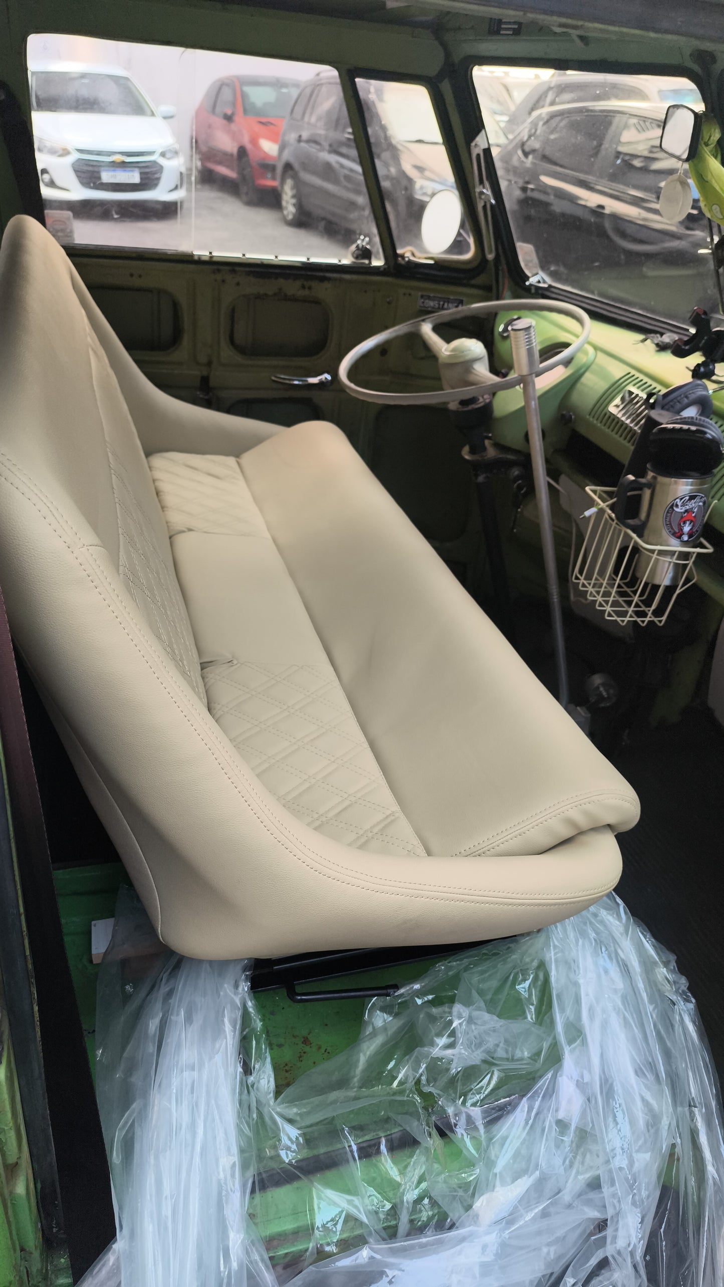 Front seat of Combi bus VW Air-cooled - All models/ Kombi van