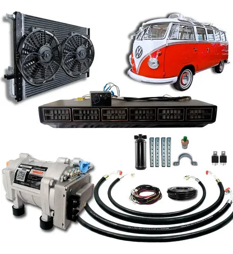 Air conditioning electrically - Kombi bus with 30.000 BTU