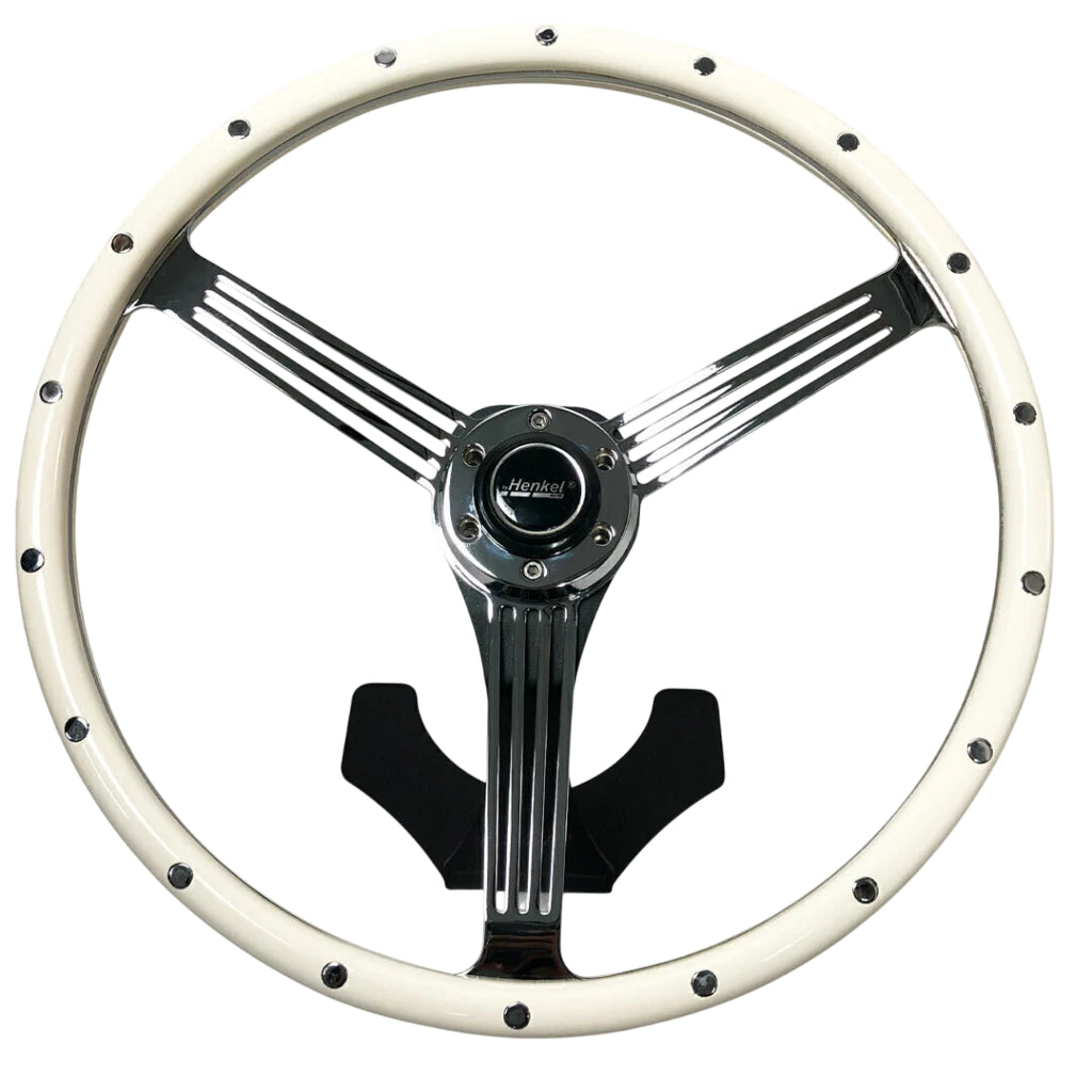 Steering wheel by Henkel BJ.420 - 18P (Chrome)
